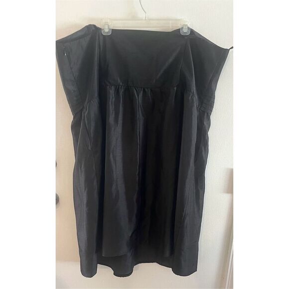 Lane‎ Bryant Plus Size 28 Black Strapless Party Bridesmaid Dress NWT - Picture 2 of 9